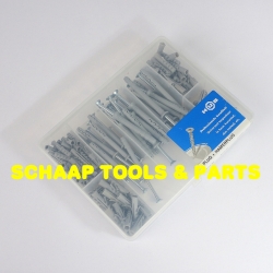 Pluggen en hamerpluggen Hub assortiment in 7 vaks organizer | 89000136000